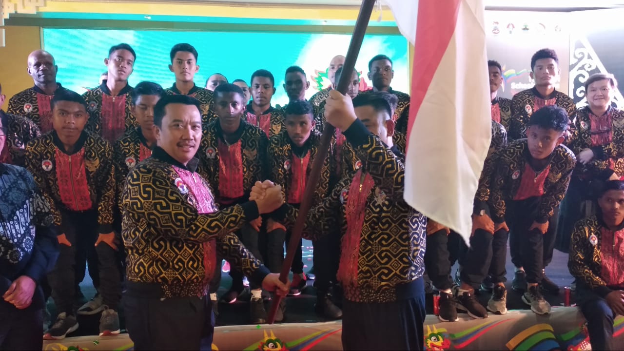 Menpora Lepas Timnas Pelajar U-15 ke Portugal