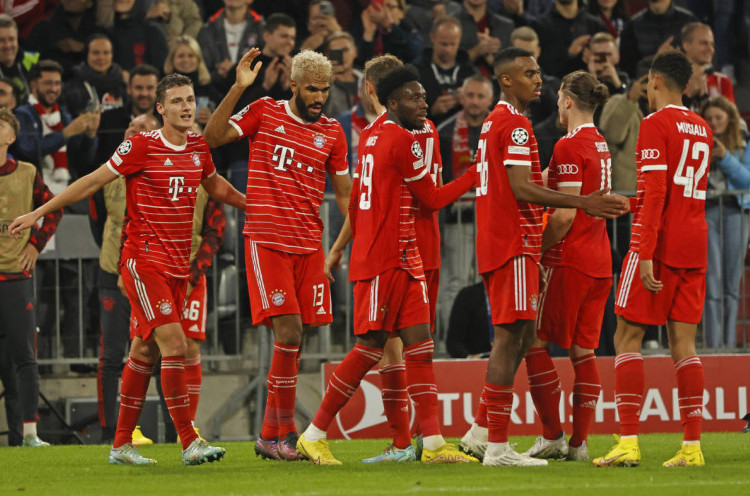 Undian 16 Besar Liga Champions: Bayern Munchen Juara Grup Tersial