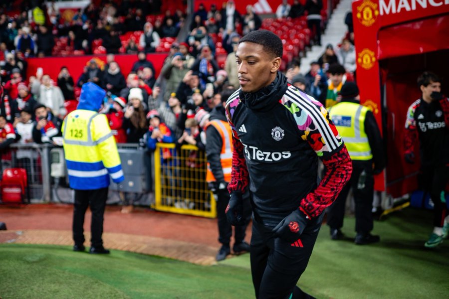 Anthony Martial Menepi 10 Pekan Sebelum Akhirnya Hengkang dari Manchester United