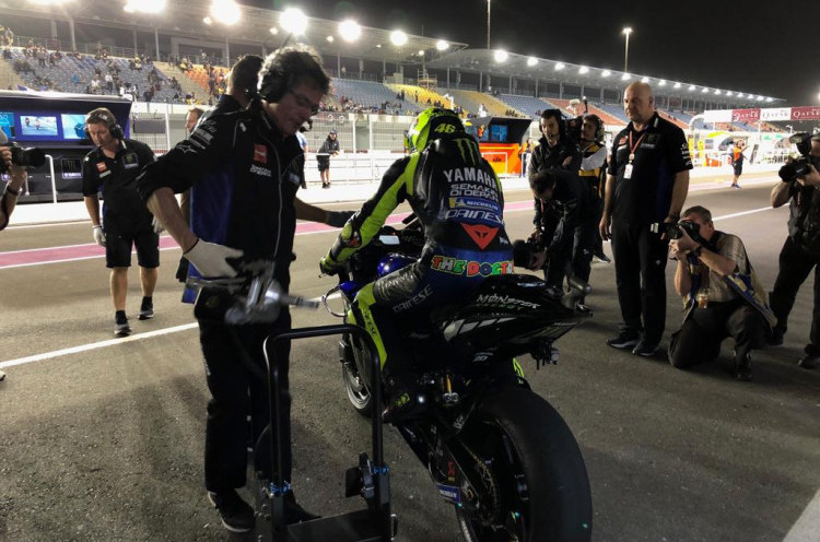 Terkuak Misteri Penurunan Performa Valentino Rossi di Latihan Bebas MotoGP Qatar 
