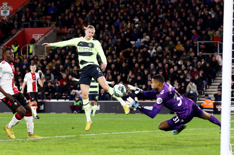 Hasil Perempat Final Piala Liga Inggris: Kejutan, Manchester City Keok di Tangan Southampton