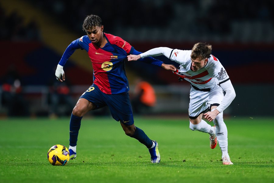  Tekuk Rayo Vallecano 1-0, Barcelona Gusur Real Madrid dari Puncak Klasemen