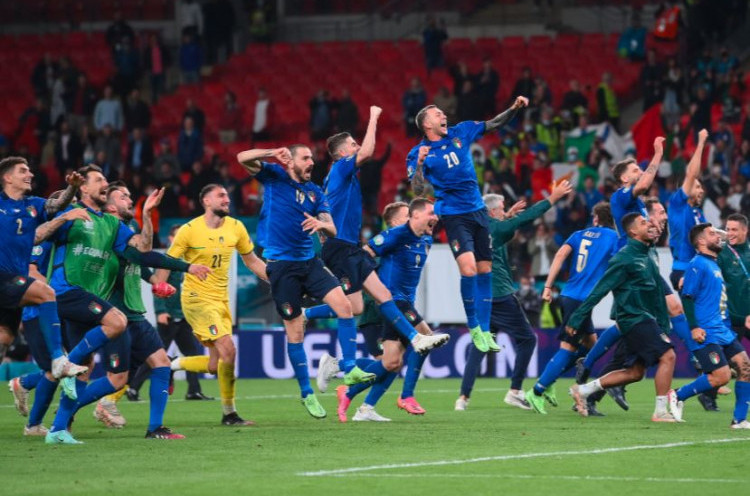 Sederet Fakta Menarik Keberhasilan Italia Lolos ke Final Piala Eropa 2020