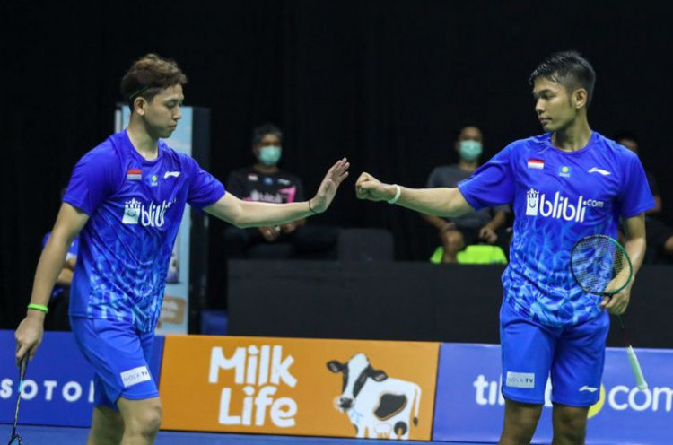 Piala Thomas: Fajar/Rian Menang, Indonesia Unggul 2-0