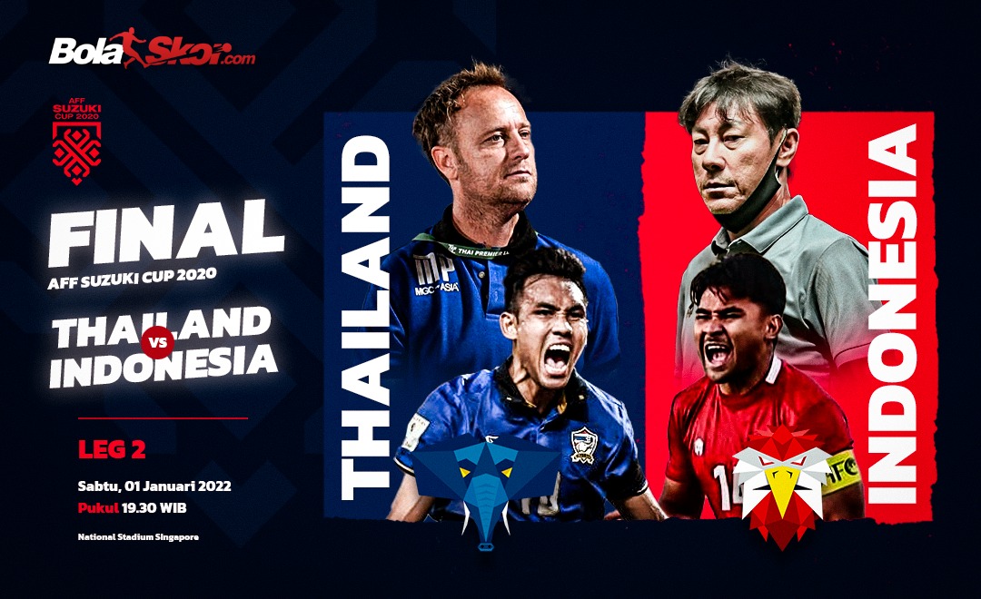 Jadwal Siaran Langsung Final Piala AFF 2020 Hari Ini: Thailand Vs Timnas Indonesia