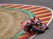 Latihan Bebas Ketiga MotoGP Jerman: Marquez Tercepat, Rossi dan Dovizioso Tidak Lolos Q2