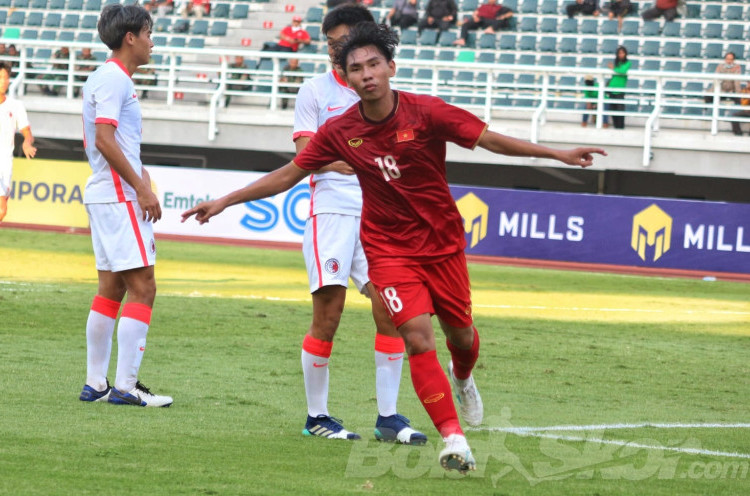 Kualifikasi Piala Asia U-20 2023: Timnas Vietnam Sikat Hong Kong 5-1