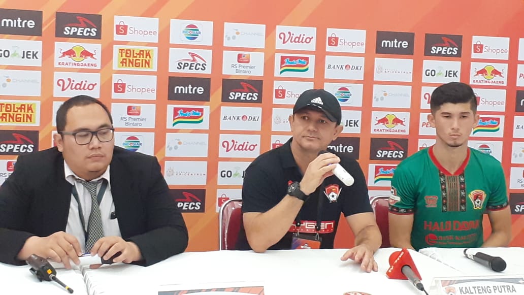 Kalah 0-3 dari Persija Jakarta, Pelatih Kalteng Putra Gomes Oliveira Akan Lakukan Evaluasi