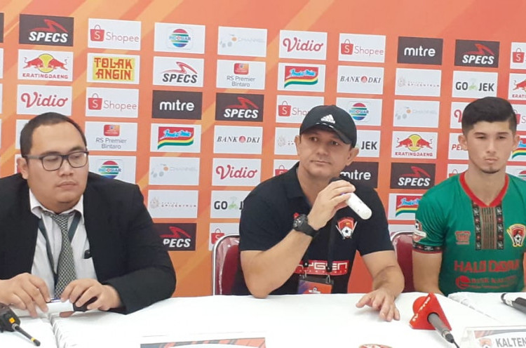 Kalah 0-3 dari Persija Jakarta, Pelatih Kalteng Putra Gomes Oliveira Akan Lakukan Evaluasi