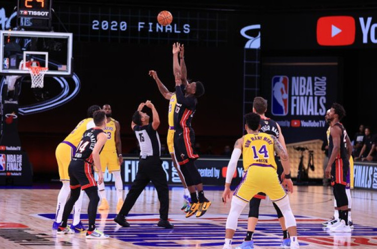 Final NBA: Adebayo Kembali, Heat Tetap Tak Mampu Adang Lakers