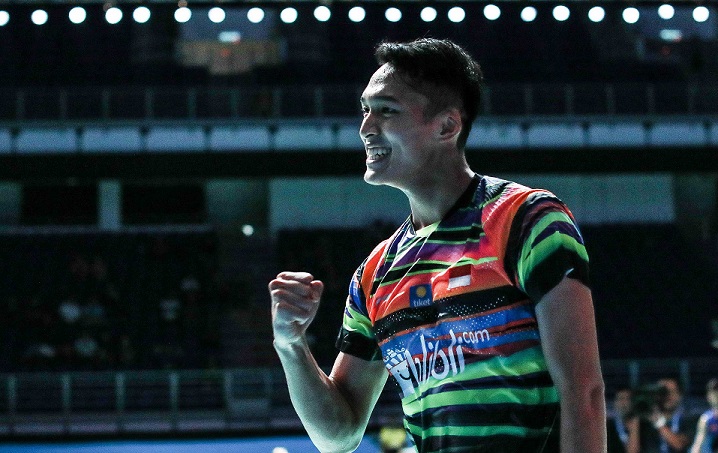 Bekuk Viktor Axelsen, Jonatan Christie Tantang Chen Long di Semifinal Malaysia Open 2019