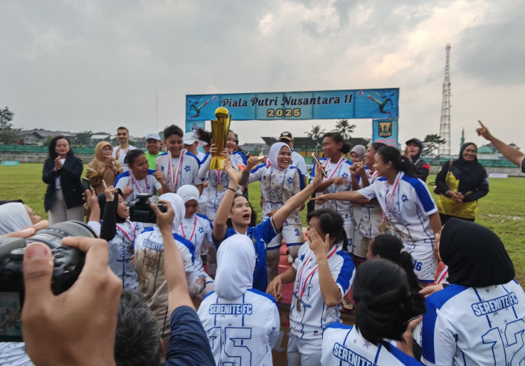 Piala Putri Nusantara II 2025 Sukses Digelar, Tonggak Kebangkitan Sepak Bola Putri dari Sukabumi
