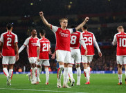 Arsenal 4-0 PSV, The Gunners Emosional Akhiri Penantian Bermain di Liga Champions