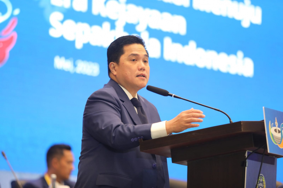 Terkait Hak Siar Timnas Indonesia Vs Argentina, Erick Thohir: Sabar Masih Bidding