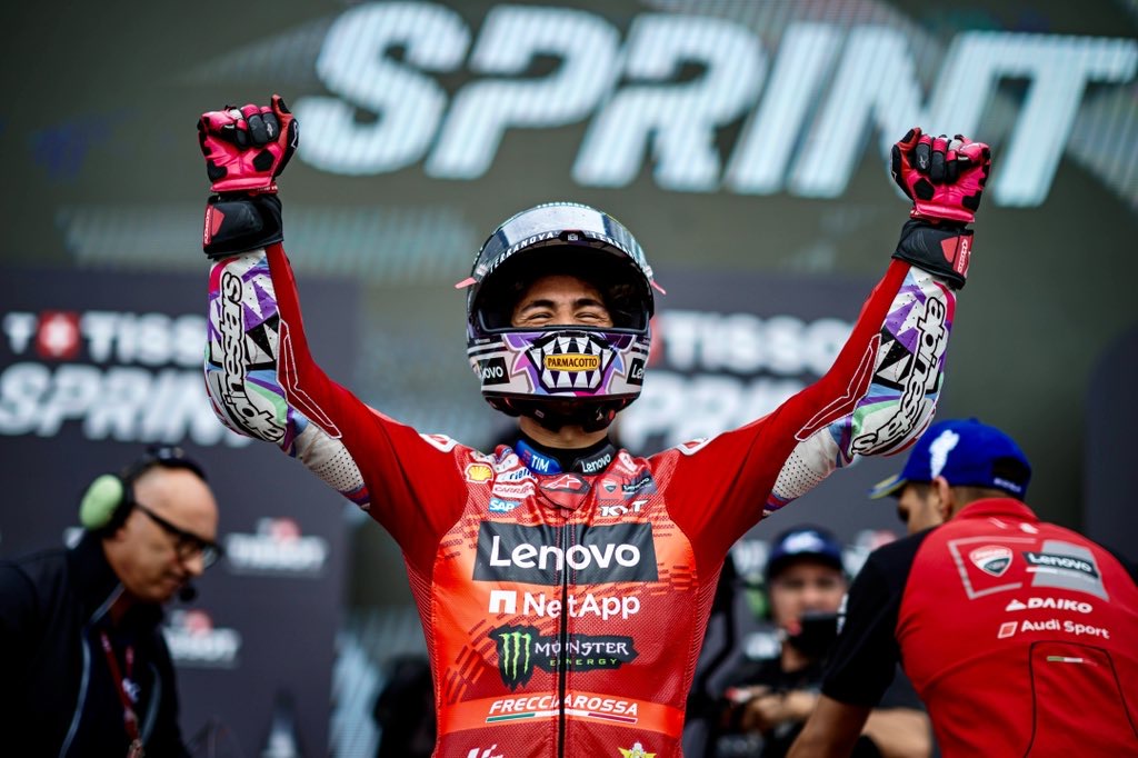 Hasil MotoGP Inggris 2024: Bastianini Pecah Telur