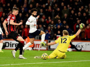 Bournemouth 0-3 Liverpool: Mo Salah Gemilang, The Reds Unbeaten di 33 Laga Premier League 