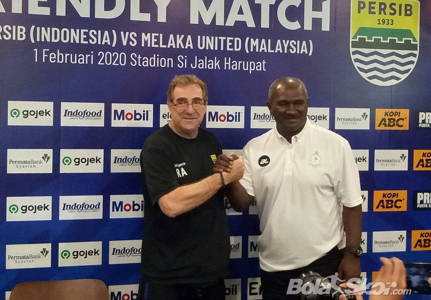 Hubungan Baik Kedua Pelatih Jadi Alasan Digelarnya Uji Coba Persib Kontra Melaka United
