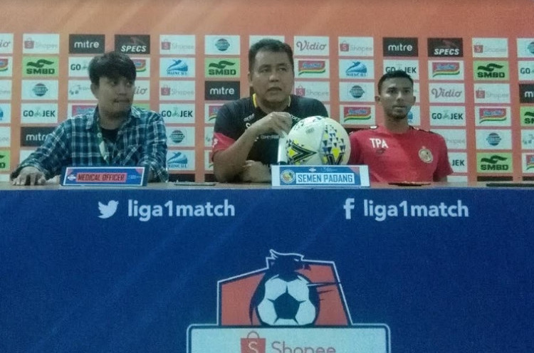 Pelatih Semen Padang Tak Ingin Digebuk PSS Sleman Lagi