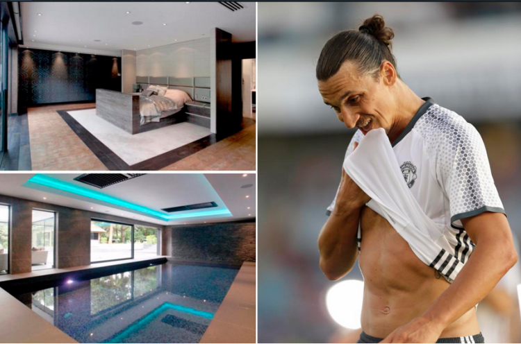 Rumah Mewah Zlatan Ibrahimovic di Manchester 