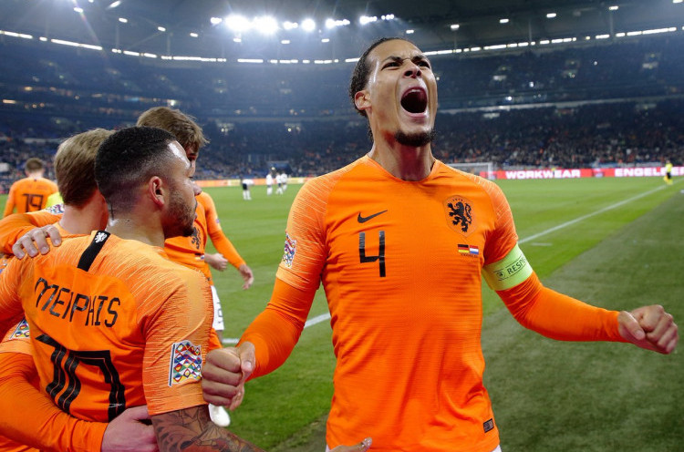 Hasil Lengkap Pertandingan UEFA Nations League: Tahan Jerman, Belanda Melaju ke Semifinal
