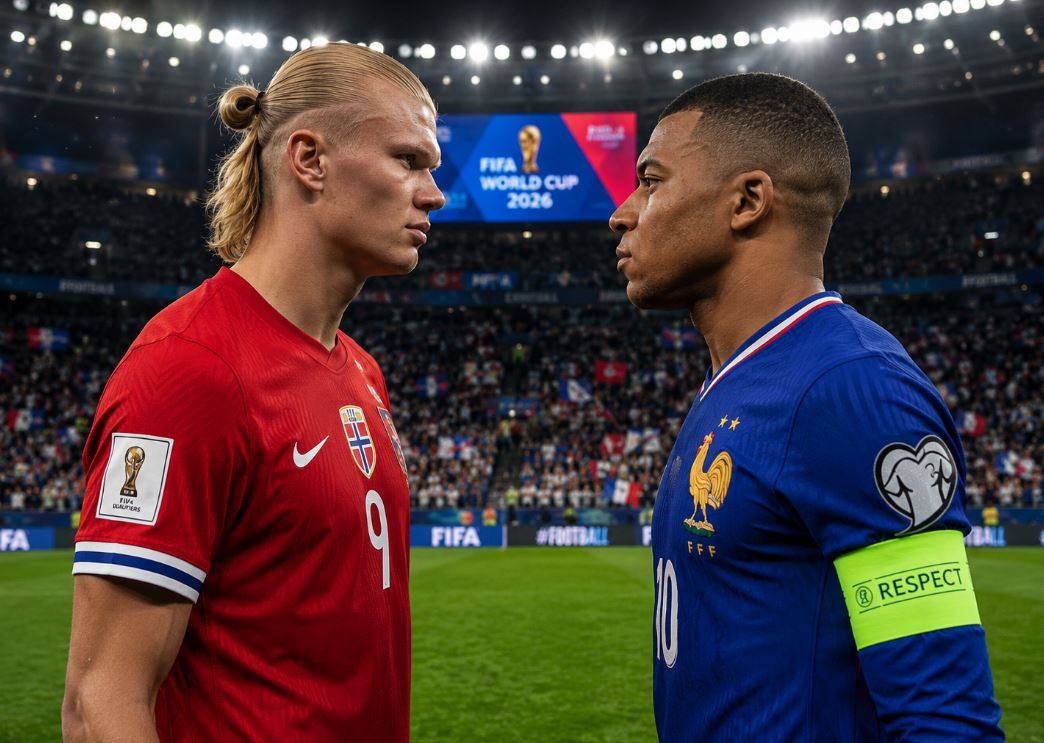 Haaland Tak Peduli dengan Duelnya Melawan Mbappe pada Laga Norwegia vs Prancis