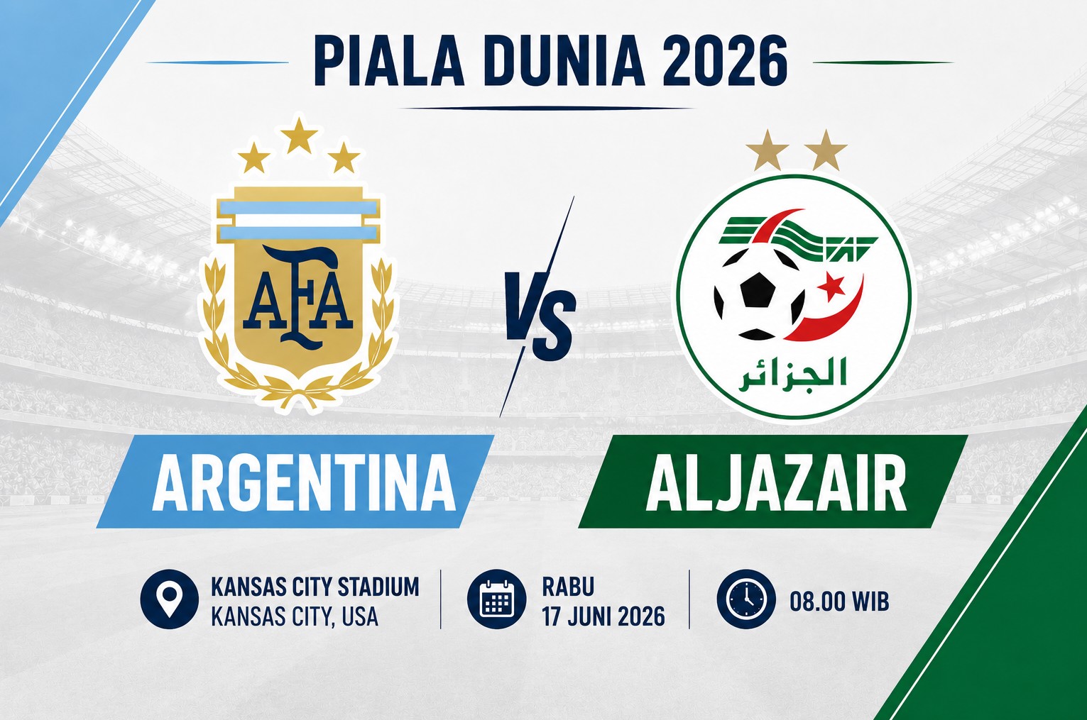 Prediksi dan Statistik Argentina vs Aljazair: Hindari Kejutan di Laga Ke-200 Messi