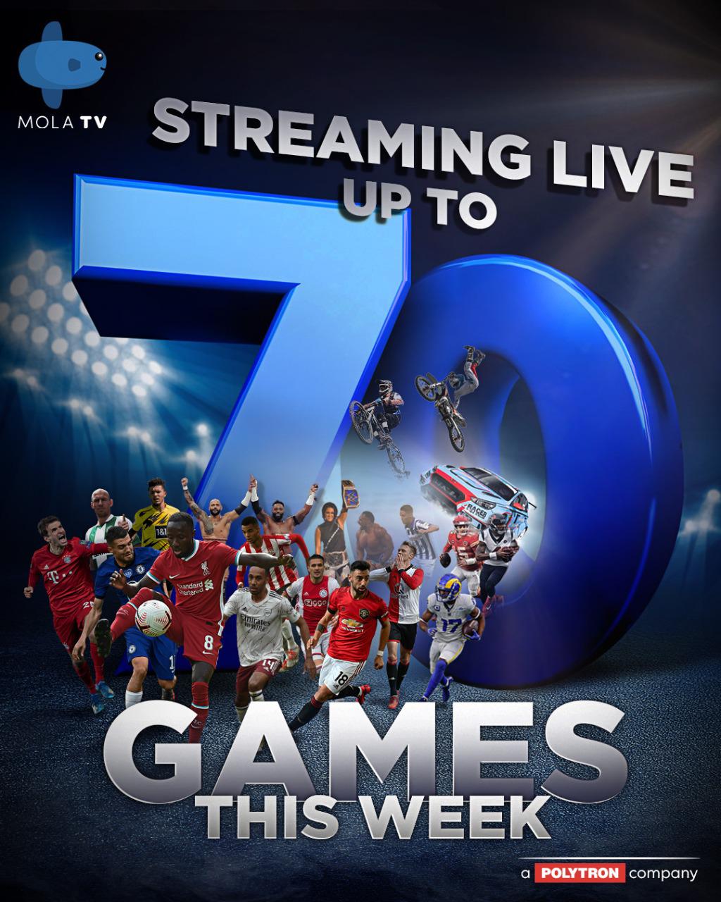 Tayangan 70 Siaran Olahraga di Mola TV dalam Sepekan, Termasuk Timnas Indonesia U-19
