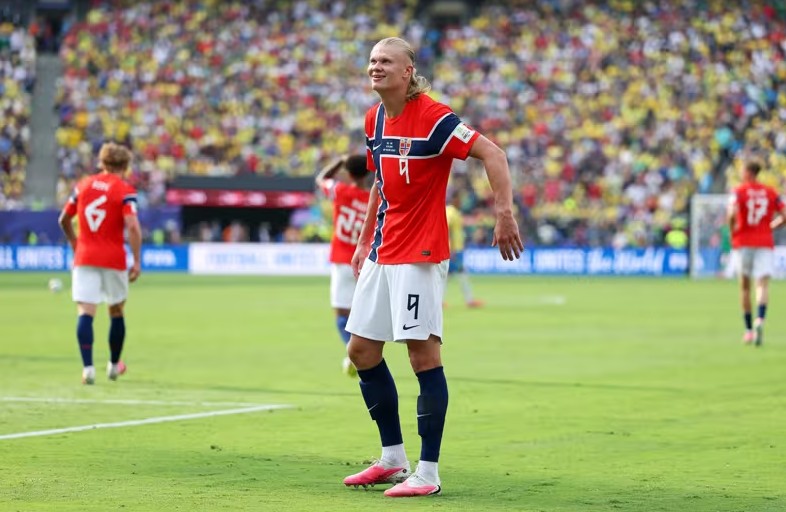 Rating Pemain Brasil vs Norwegia: Erling Haaland Tak Terbendung