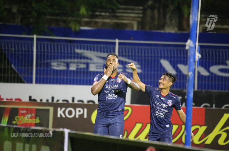 Hasil Liga 1: Kalahkan Madura United, Arema FC Amankan Puncak Klasemen