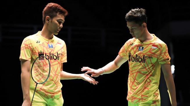 Taipei Open 2019: Fajar/Rian Lolos, Dua Ganda Putra Indonesia Kandas