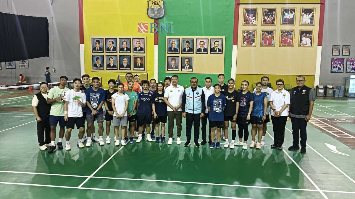 Pantau Pelatnas PBSI, CdM Todotua Optimistis Tatap Asian Games 2026