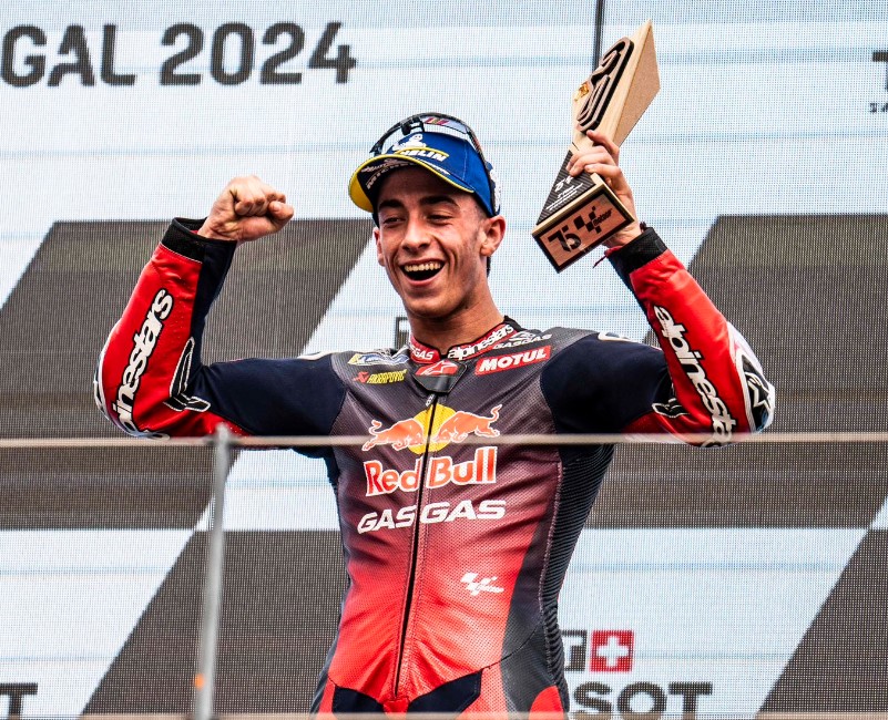 Ukir Sejarah di MotoGP Portugal, Pedro Acosta Dihujani Pujian