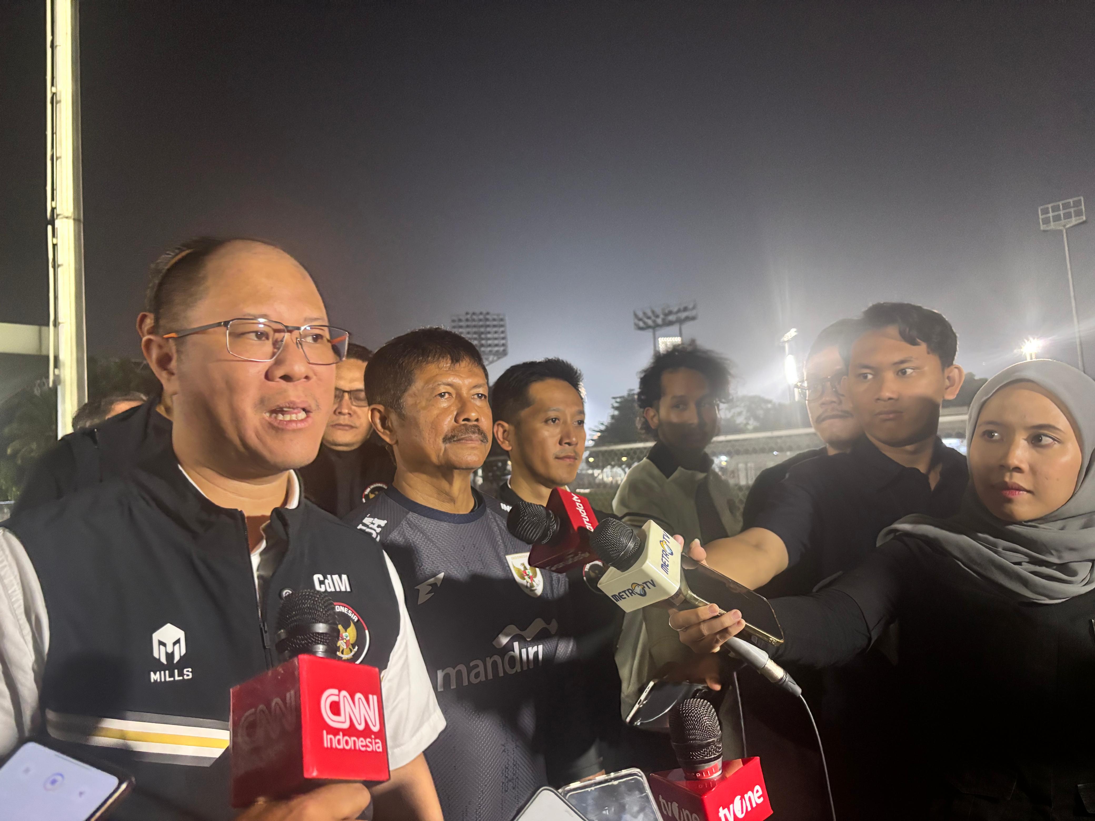 Dukungan CdM Bayu Priawan Jadi Energi Tambahan Timnas Indonesia U-22 Jelang SEA Games 2025