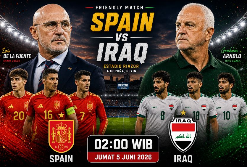 Prediksi dan Statistik Spanyol vs Irak: Menguji Kesiapan La Roja Jelang Piala Dunia 2026