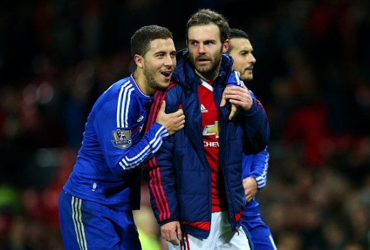 Juan Mata: Eden Hazard adalah Legenda Chelsea dan Pemain Terbaik Premier League