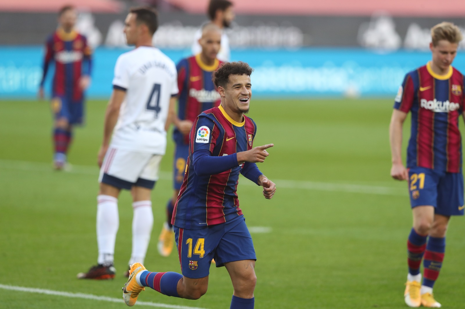 Barcelona Terpaku pada Posisi Ketujuh, Coutinho: Musim Masih Panjang
