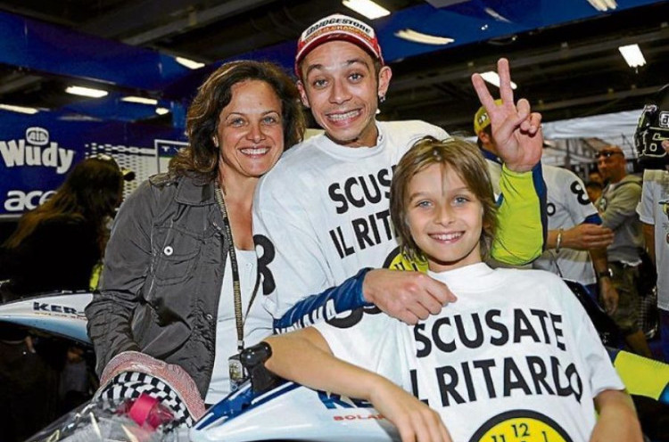Rossi dan Marini di MotoGP, Ibunda Terharu