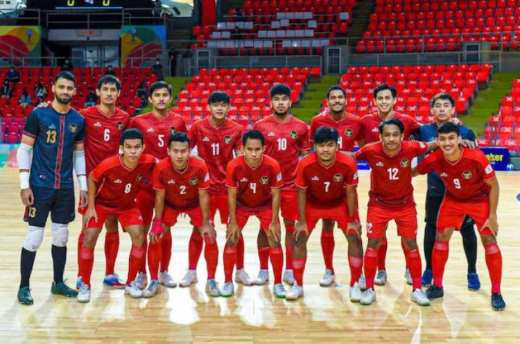 Piala Asia Futsal 2024: Timnas Indonesia Segrup Arab Saudi di Kualifikasi