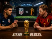 Simulator dengan Akurasi Tinggi Prediksi Skor Amerika Serikat vs Belgia: Sengit dan Sulit Ditebak