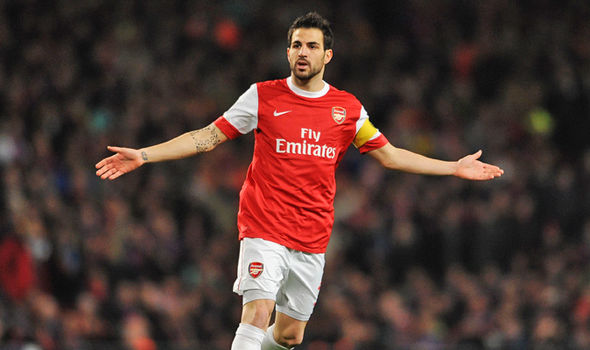 Cesc Fabregas Pemegang Rekor Pencetak Gol Termuda Di Arsenal