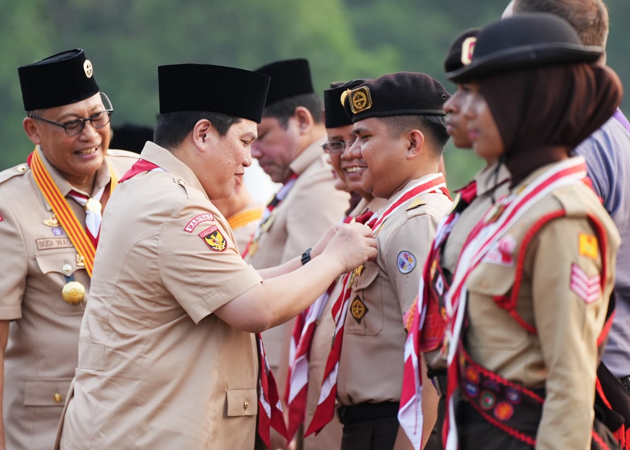 Pesan Presiden di Hari Pramuka Ke-65: Erick Thohir Tegaskan Pramuka Bukan Sekadar Ekstrakurikuler!