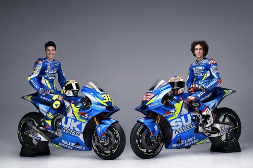Suzuki Perkenalkan Motor untuk MotoGP 2019, Tagline Nyalakan Nyali Masih Bertahan 