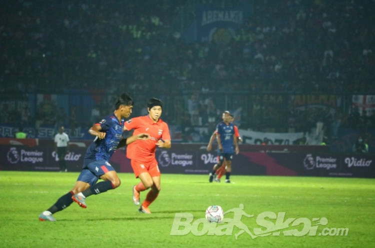 Piala Presiden 2022: Arema FC Menangi Final Leg Pertama Kontra Borneo FC Samarinda
