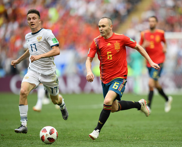 Piala Dunia 2018: Andres Iniesta Putuskan Pensiun dari Timnas Spanyol