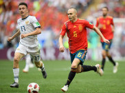 Piala Dunia 2018: Andres Iniesta Putuskan Pensiun dari Timnas Spanyol