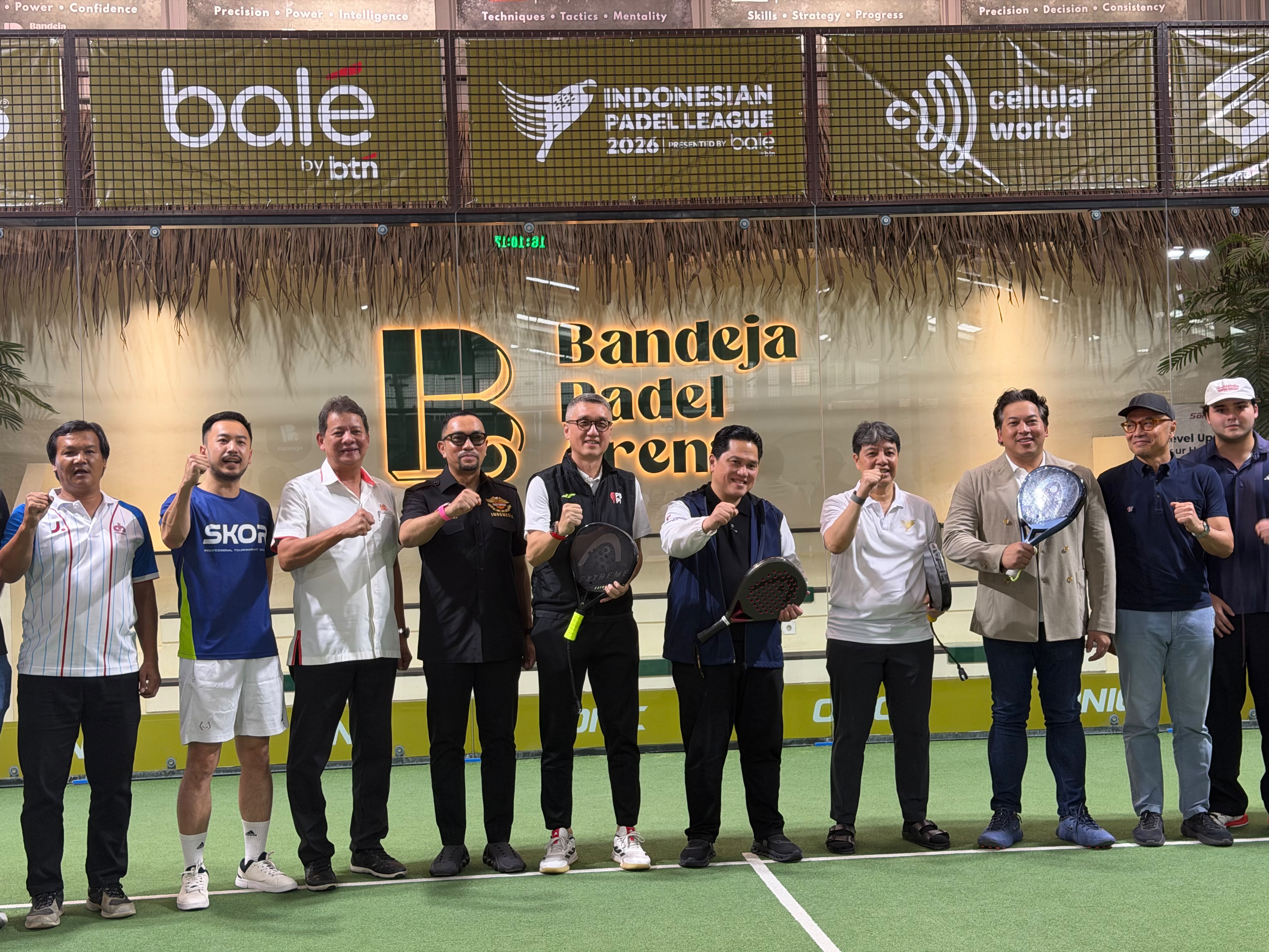 Dibuka Menpora Erick Thohir, Indonesian Padel League 2026 Resmi Bergulir