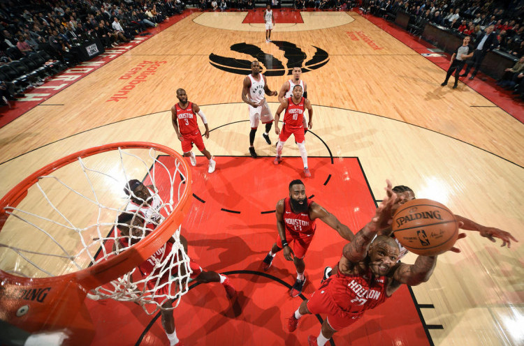 Hasil NBA: Kalahkan Raptors, Rockets Raih Enam Kemenangan Beruntun 