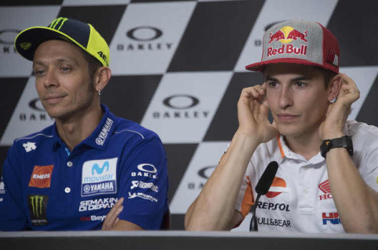 Pengamat MotoGP Beberkan Alasan Marc Marquez dan Valentino Rossi Tidak akan Pernah Akur 