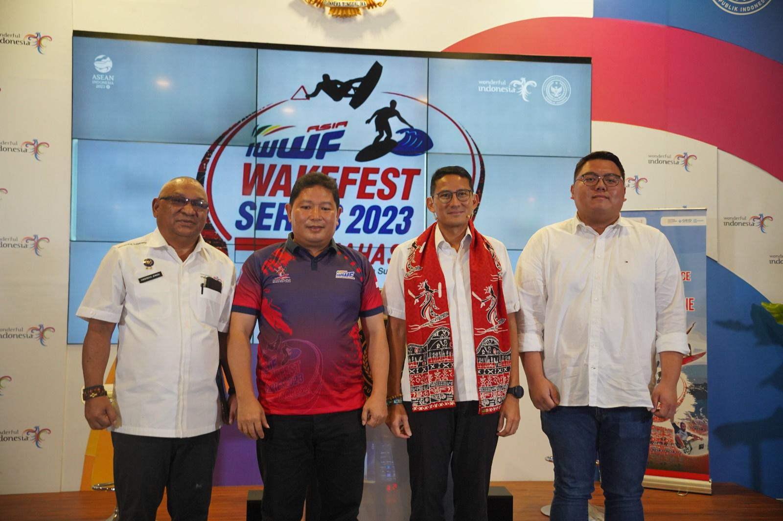 Minahasa Wakefest 2023, Kompetisi Olahraga Air Internasional Hadir di Danau Tondano