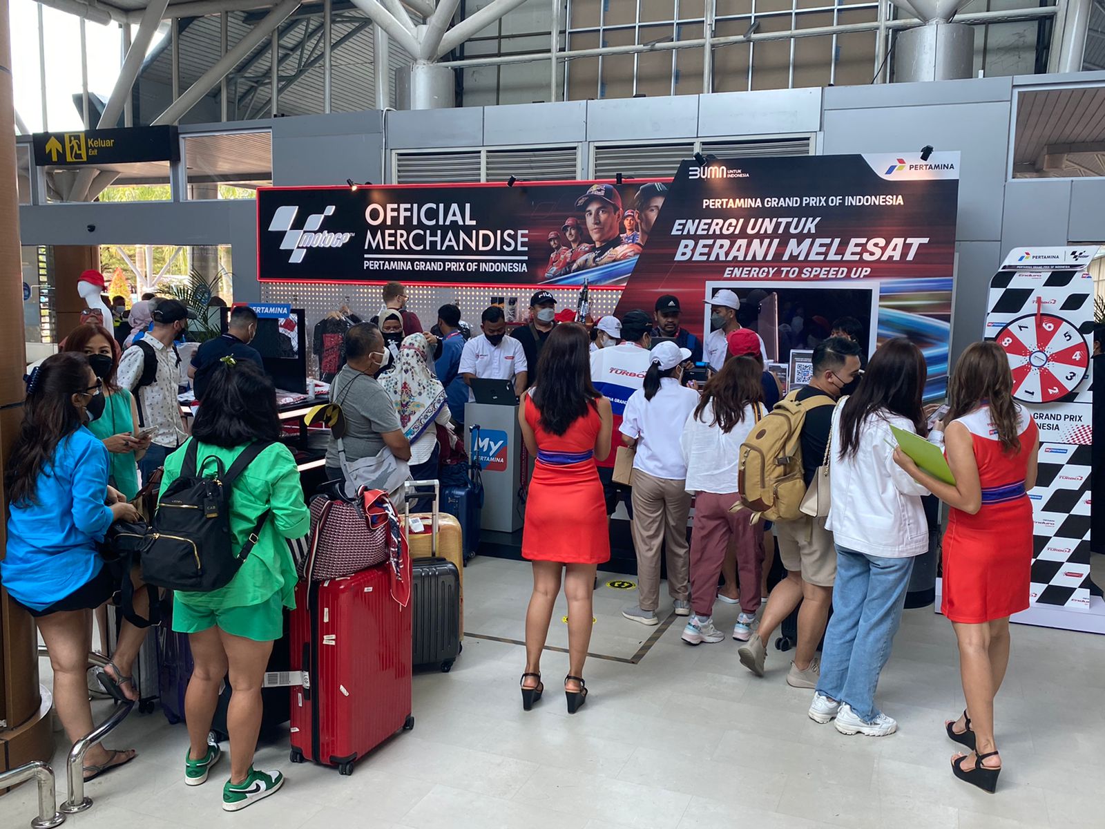 Merasakan Geliat MotoGP di Bandara Internasional Lombok